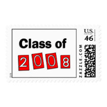 Class of 2008 Red postage