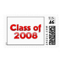 Class of 2008 - Red Postage Stamp by dndartstudio Class of 2008 - Red Postage Stamp