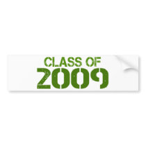 Class of 2009 bumper stickers