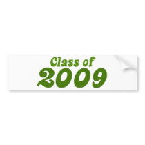 Class of 2009 bumper stickers