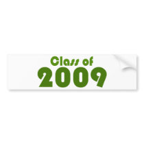 Class of 2009 bumper stickers