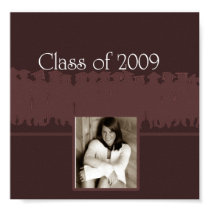class of 2009 burgundy poster posters