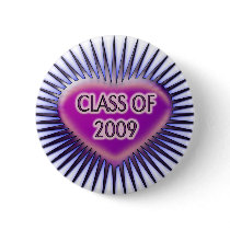 CLASS OF 2009 PINBACK BUTTONS