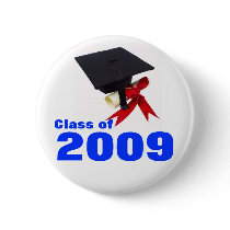 Class of 2009 pinback buttons