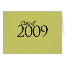 Class of 2009 cards by Shirtuosity Class of 2009 cards