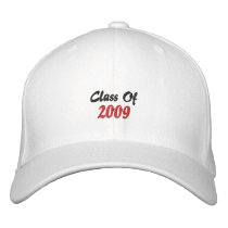 Class Of, "2009"-Embroidered Hat embroidered hats