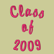 Class of 2009 embroidered shirts