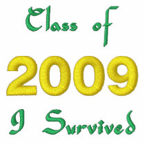 Class of 2009 Embroidered T-shirt embroidered shirts