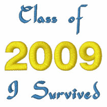 Class of 2009 Embroidered T-shirt embroidered shirts
