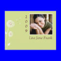 Class of 2009 Graduation invitation announcement postcards