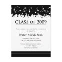 Class of 2009 Graduation Invitation Postcard by BeezKneez Class of 2009 Graduation Invitation Postcard