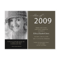 Class of 2009 Graduation Invitation Postcard