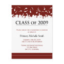 Class of 2009 Graduation Invitation Postcard by BeezKneez Class of 2009 Graduation Invitation Postcard