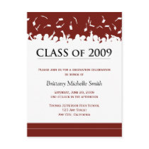 Class of 2009 Graduation Invitation Postcard