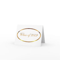 Class of 2009 Graduation Invitations Greeting Card