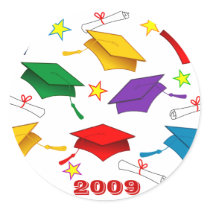 Class of 2009 Graduation Round Sticker