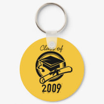 Class of 2009 Keychain (Orange) by jasminesphotography Class of 2009 Keychain (Orange)