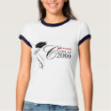 Class of 2009 Ladies Ringer Jersey T-shirts by class_of_store Class of 2009 Ladies Ringer Jersey T-shirts