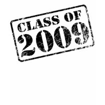 CLASS OF 2009 Stamped - t-shirt