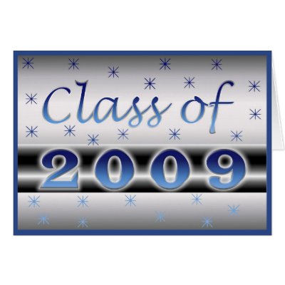 Class of 2009 stars card by sharpcreations