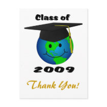 Class of 2009 Thank You Postcard by IArtist40 Class of 2009 Thank You Postcard