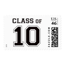 Class Of 2010 - Black postage