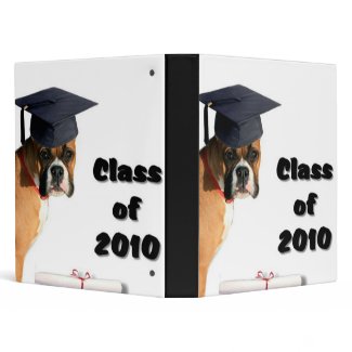 Class of 2010 Boxer Gradutate binder binder