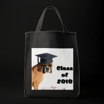 Class of 2010 Boxer Gradutate tote bag
