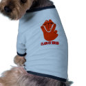 Class of 2010 pet clothing