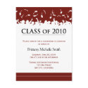 Class of 2010 Graduation Invitation Postcard by BeezKneez Class of 2010 Graduation Invitation Postcard