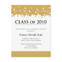 Class of 2010 Graduation Invitation Postcard by BeezKneez Class of 2010 Graduation Invitation Postcard