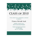 Class of 2010 Graduation Invitation Postcard by BeezKneez Class of 2010 Graduation Invitation Postcard