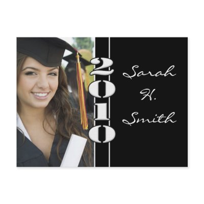 Class of 2010 Graduation Invitations Postcards by samack