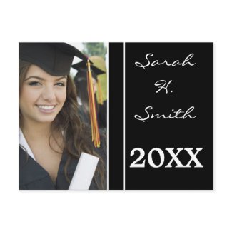 Class of 2010 Graduation Invitations postcard