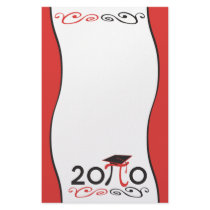 Class of 2010 Math Pi Senior Graduate Stationery