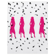 Class of 2010 Pink Silhouettes Flyer