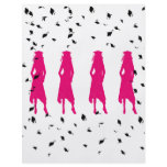 Class of 2010 Pink Silhouettes Flyer
