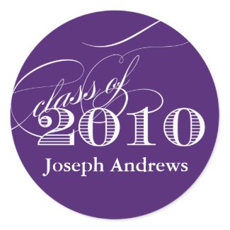 Class of 2010 Sticker- Customize it! sticker