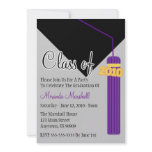 Class Of 2010 Tassel Graduation Invitation (Purpl)
