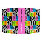 Class Of 2011 Binder Color Pink Number binder