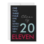 CLASS OF 2011 Custom Invitation (Black)