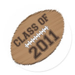 Class of 2011 Football Sticker