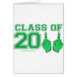 Class of 2011 graduation finger cards