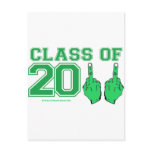 Class of 2011 graduation finger post cards