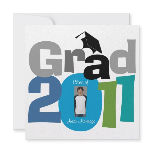 Class Of 2011 Graduation Invitation CAP180 invitation