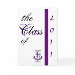 class of 2011 graduation invitation greeting card
