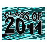 Class of 2011 Graduation Invitation FTX333 Zebra