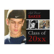 Class of 2011 Graduation Invitation Postcards