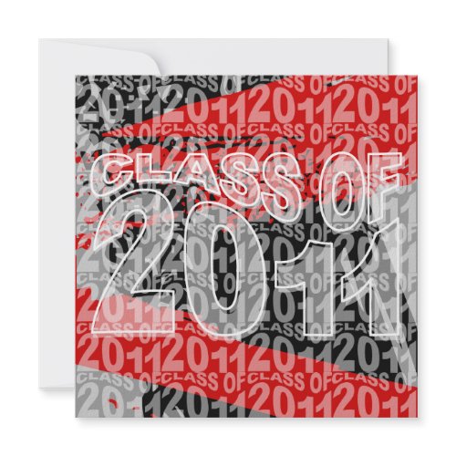 Class Of 2011 Graduation Invitation TXD296 invitation