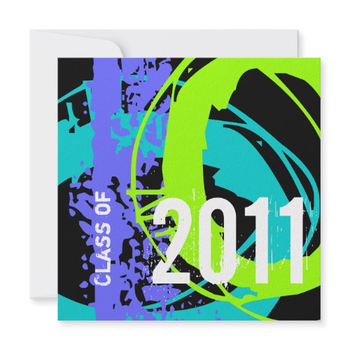 Class Of 2011 Graduation Invitation WD283 invitation